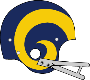 Los Angeles Rams 1973-1980 Helmet Logo iron on paper